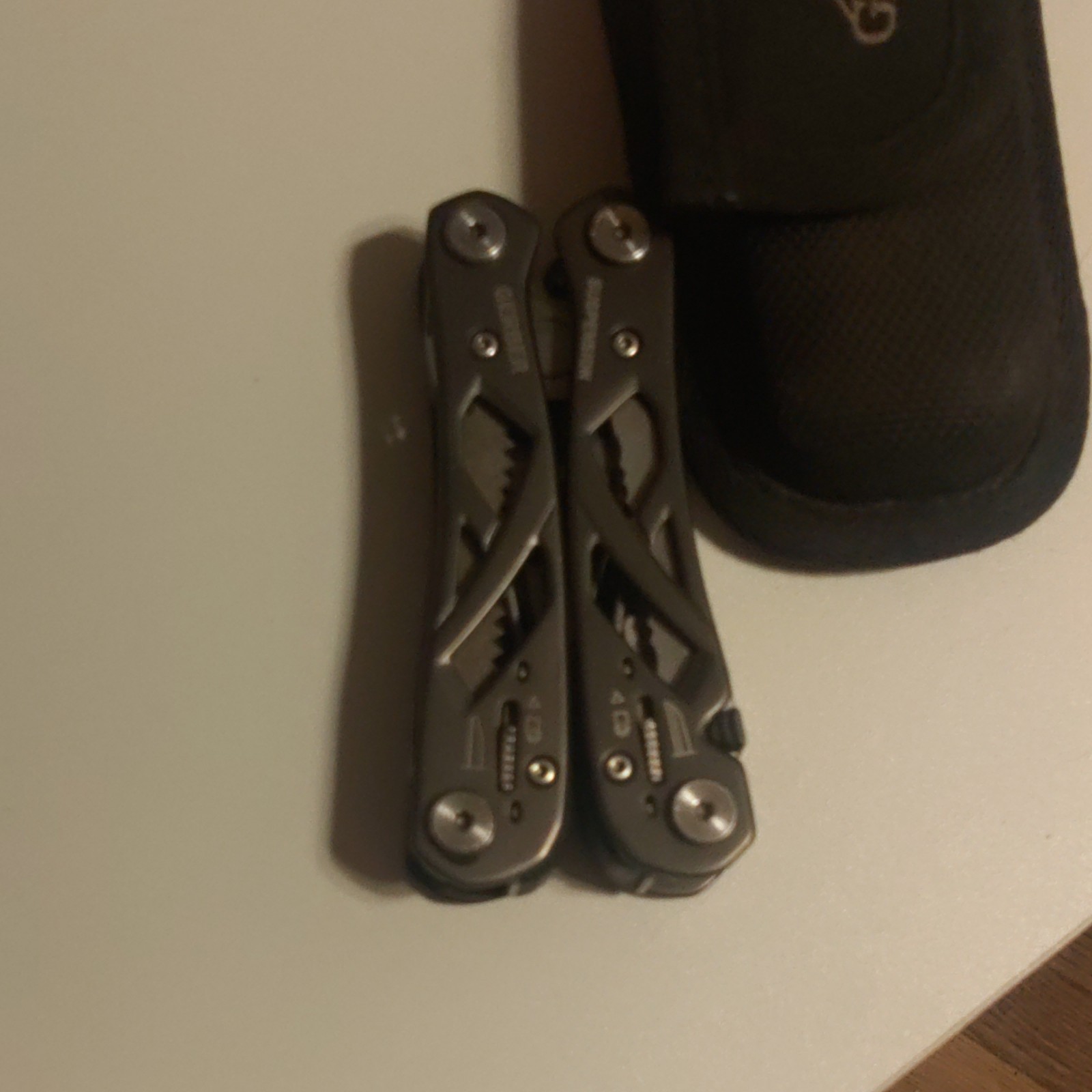 Gerber Suspension Multi-Tool Stainless Steel Silver Sheath Plier Knife Scissors