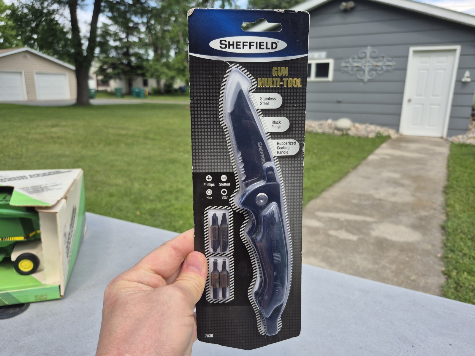 New in the Package SHEFFIELD Gun Multi-Tool Knife