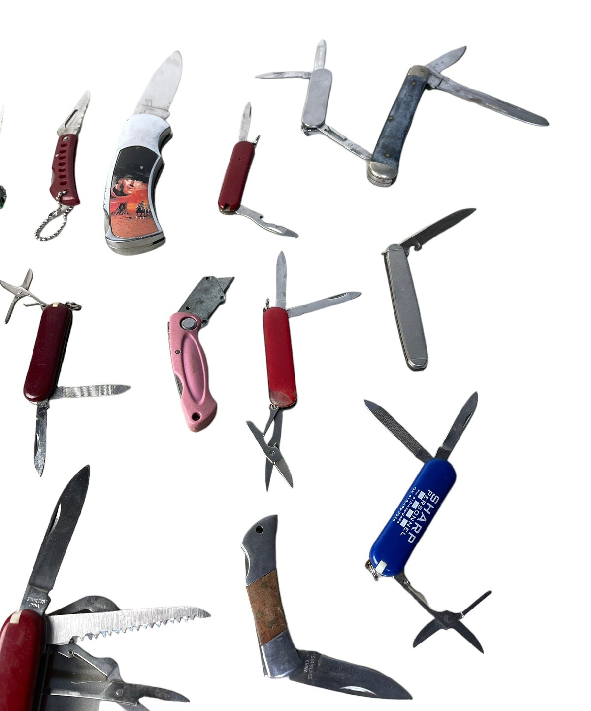Lot of 20 Pocket Knives And Multi Tools Approximately 1 Lbs 10 Oz