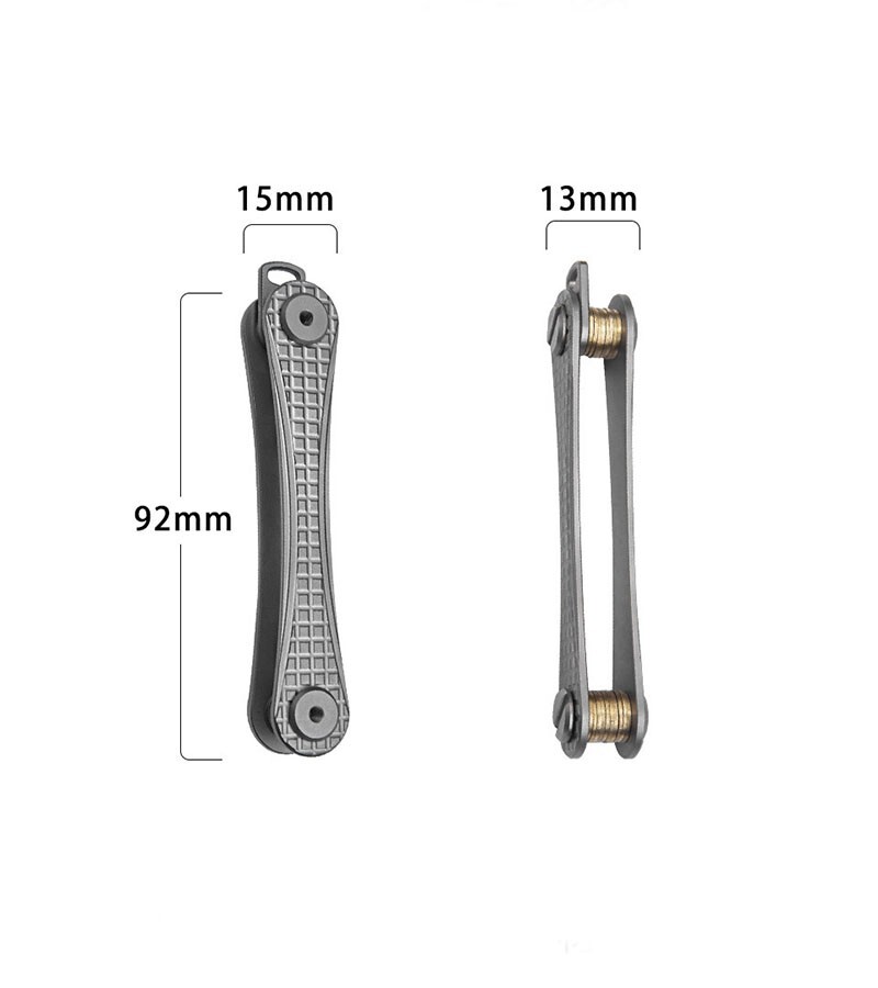 EDC Creative Titanium Keys Storage Holder for Men’s Personalized Key bag Tool