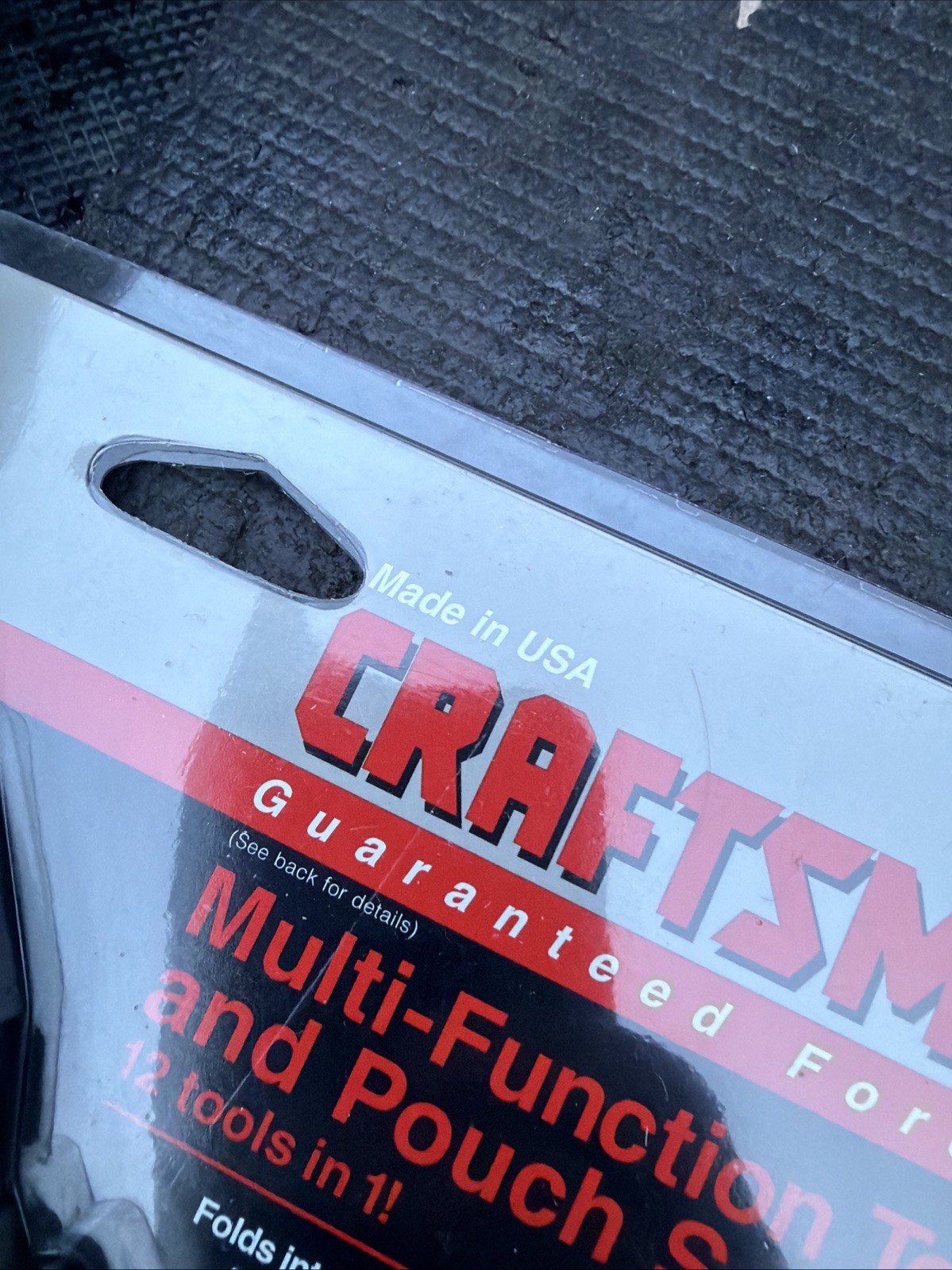 Rare Sears Craftsman USA Nos Multi Function Tool And Pouch Multitool 45201 12 Tl