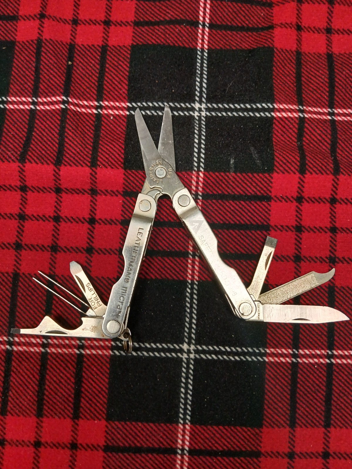 Leatherman Micra Compact Multi-Tool Dated 1996 Stainless Steel