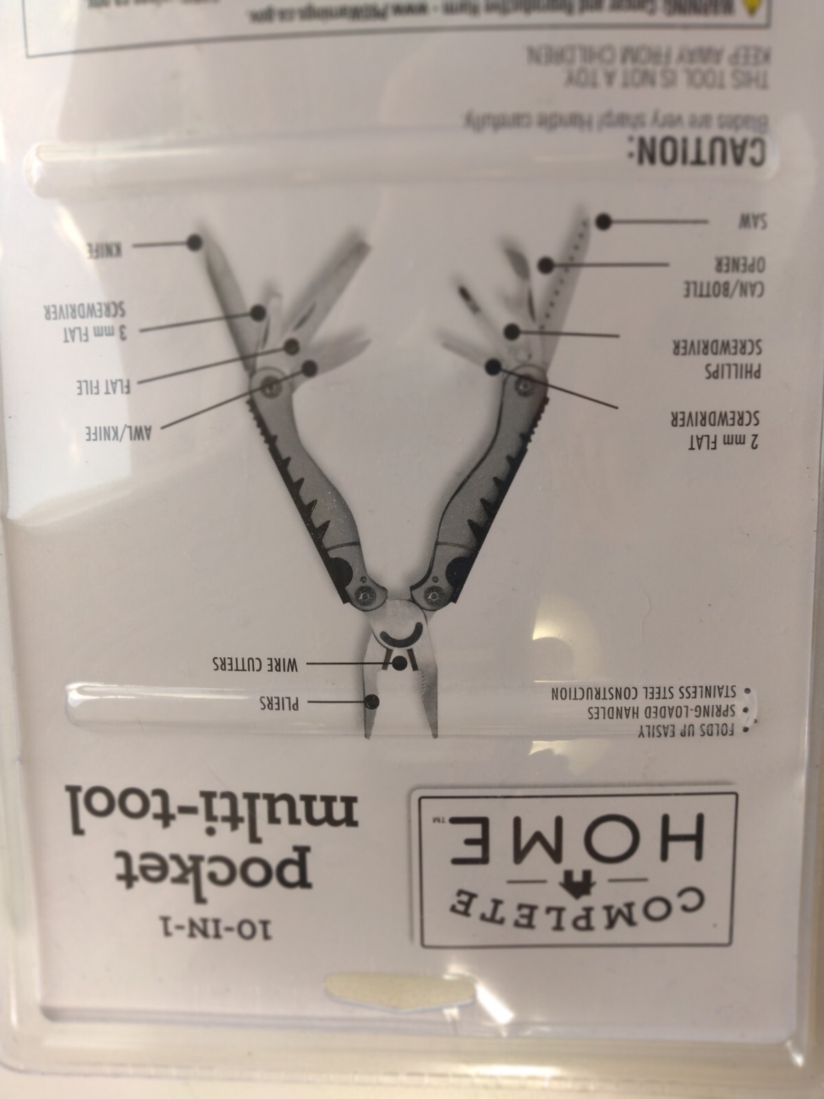 10 IN 1 MULTI TOOL, COMPLETE HOME NEW IN WRAP $8 OR BEST OFFER WINS IT NICE