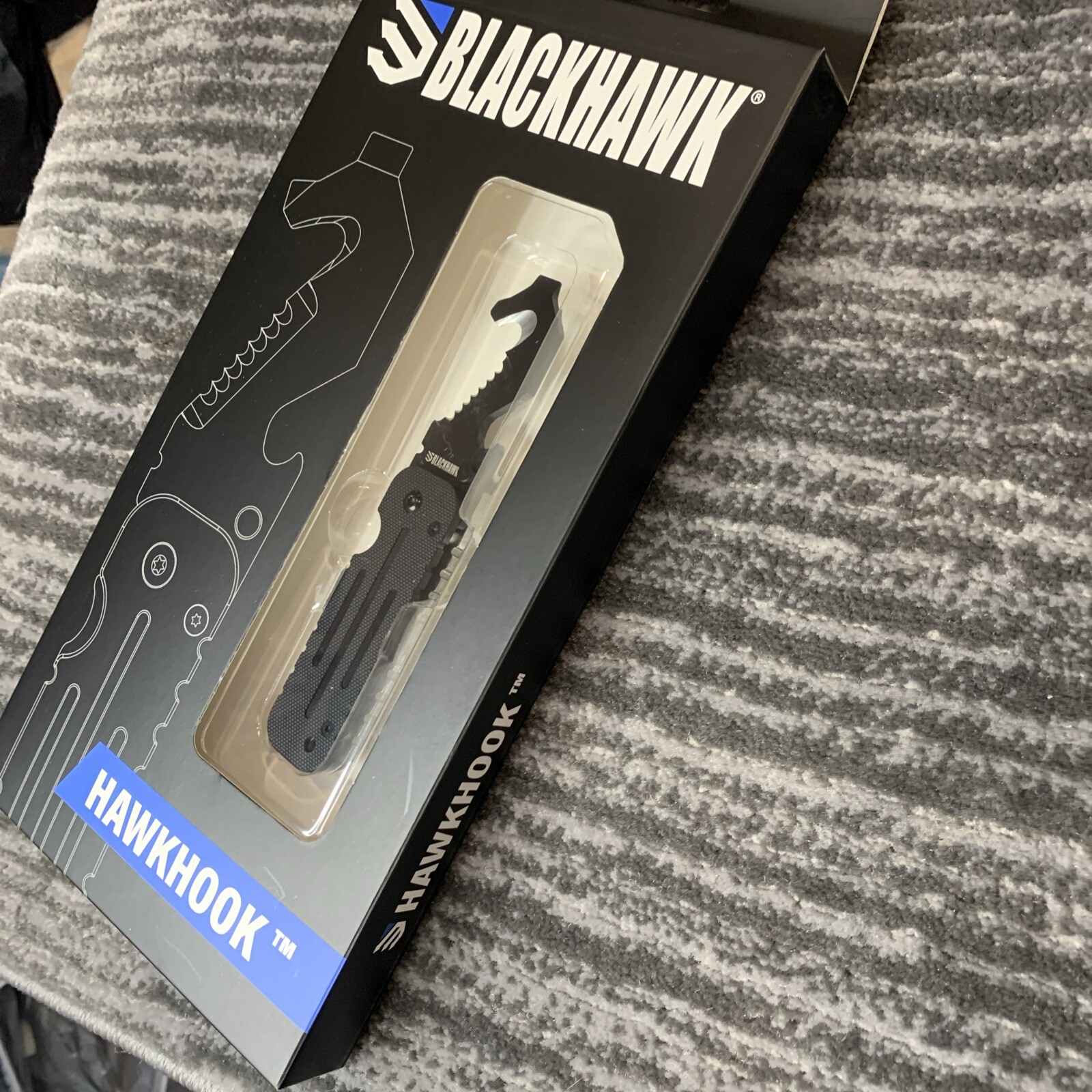 BLACKHAWK HAWKHOOK Compact Survival Multi-tool New Military Friendly Camping Car