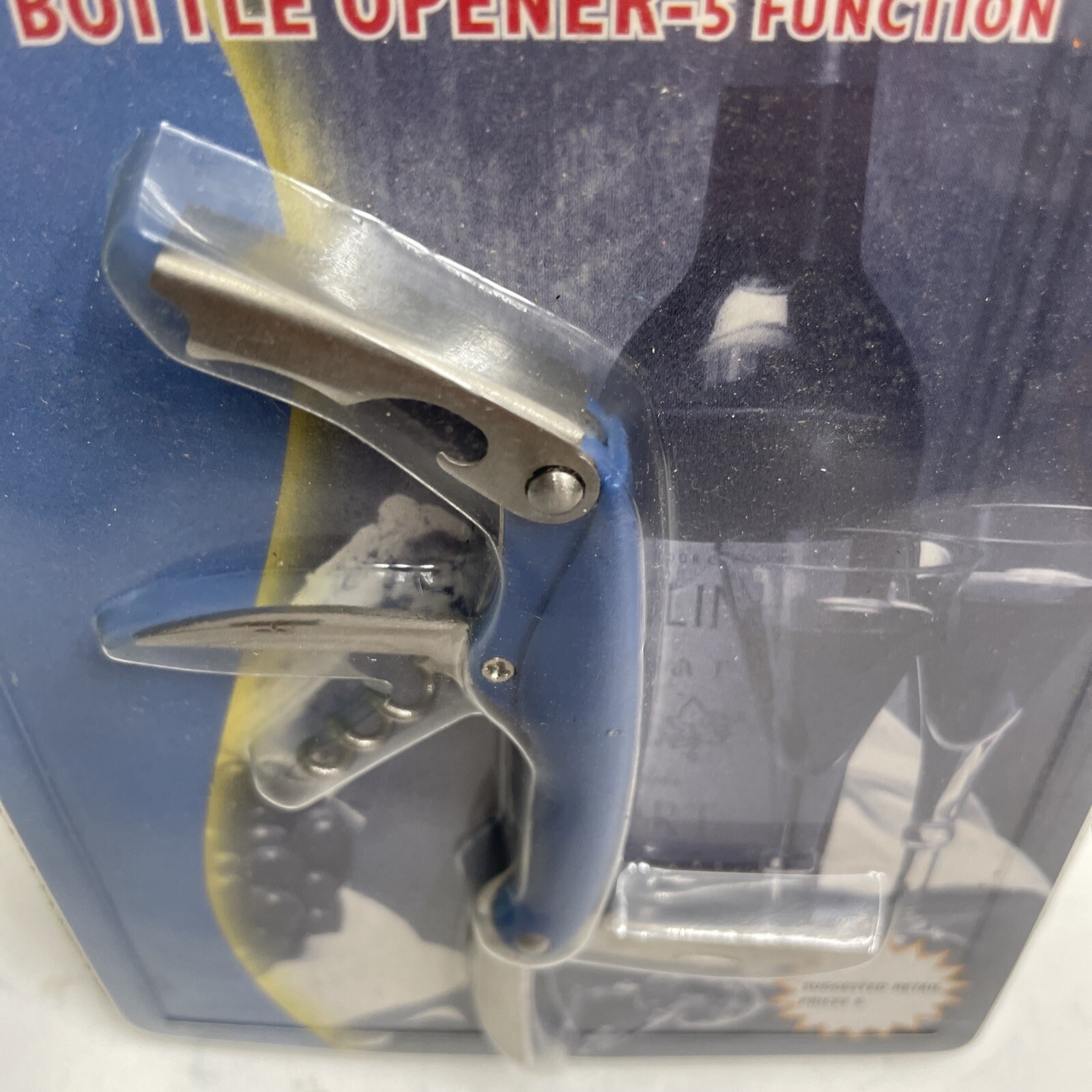 Se Bottle Opener – 5 function Multi Function Can Bottle Opener Folding Pocket