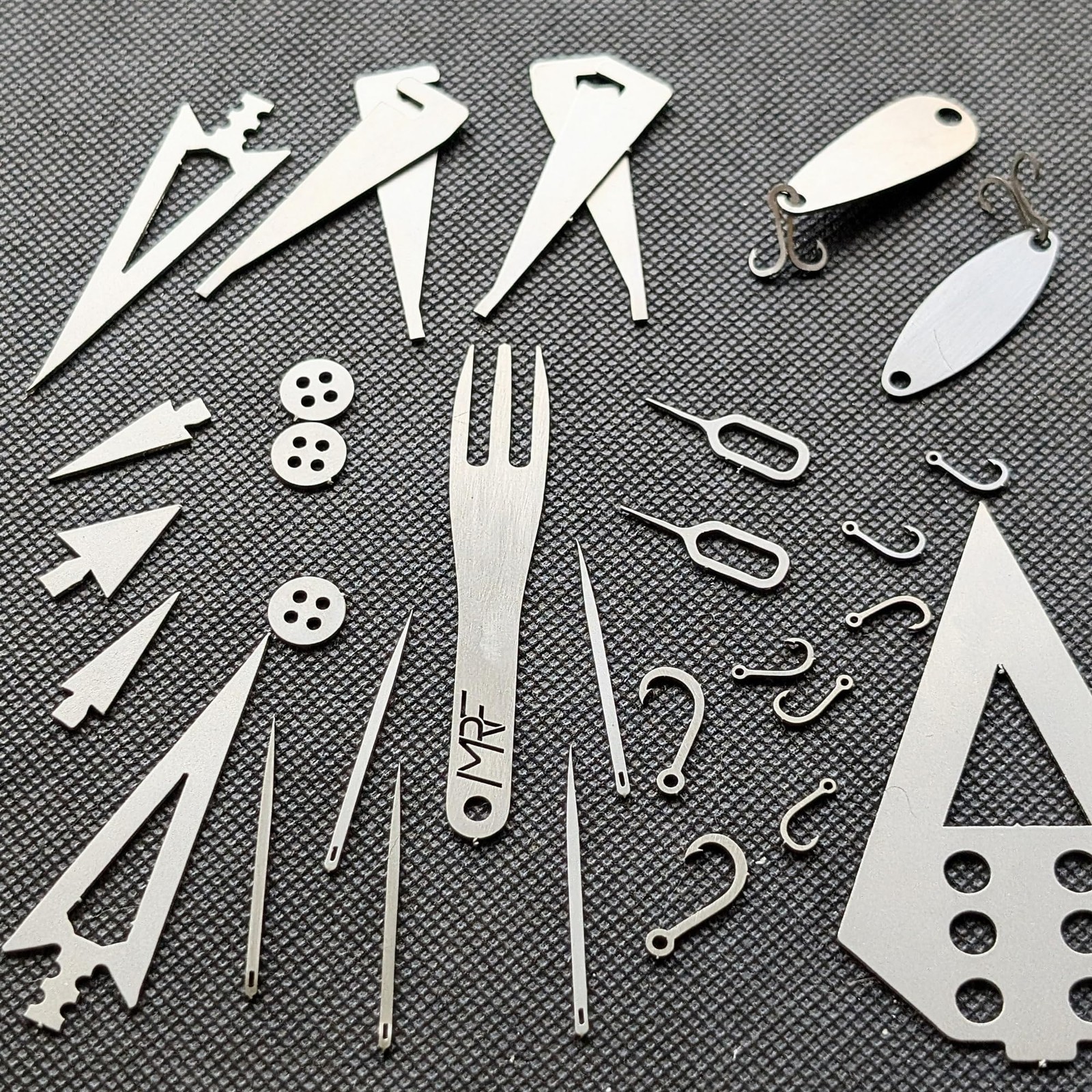 MRF Card Multitools 3Card Survival Kit – Fisherman, Hunter & Urban Emergency …