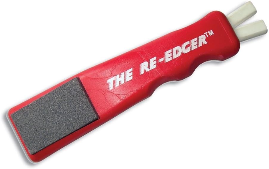 Extra Fine Grit Re-Edger – Handheld Tool for Precision Skate Blade Sharpening