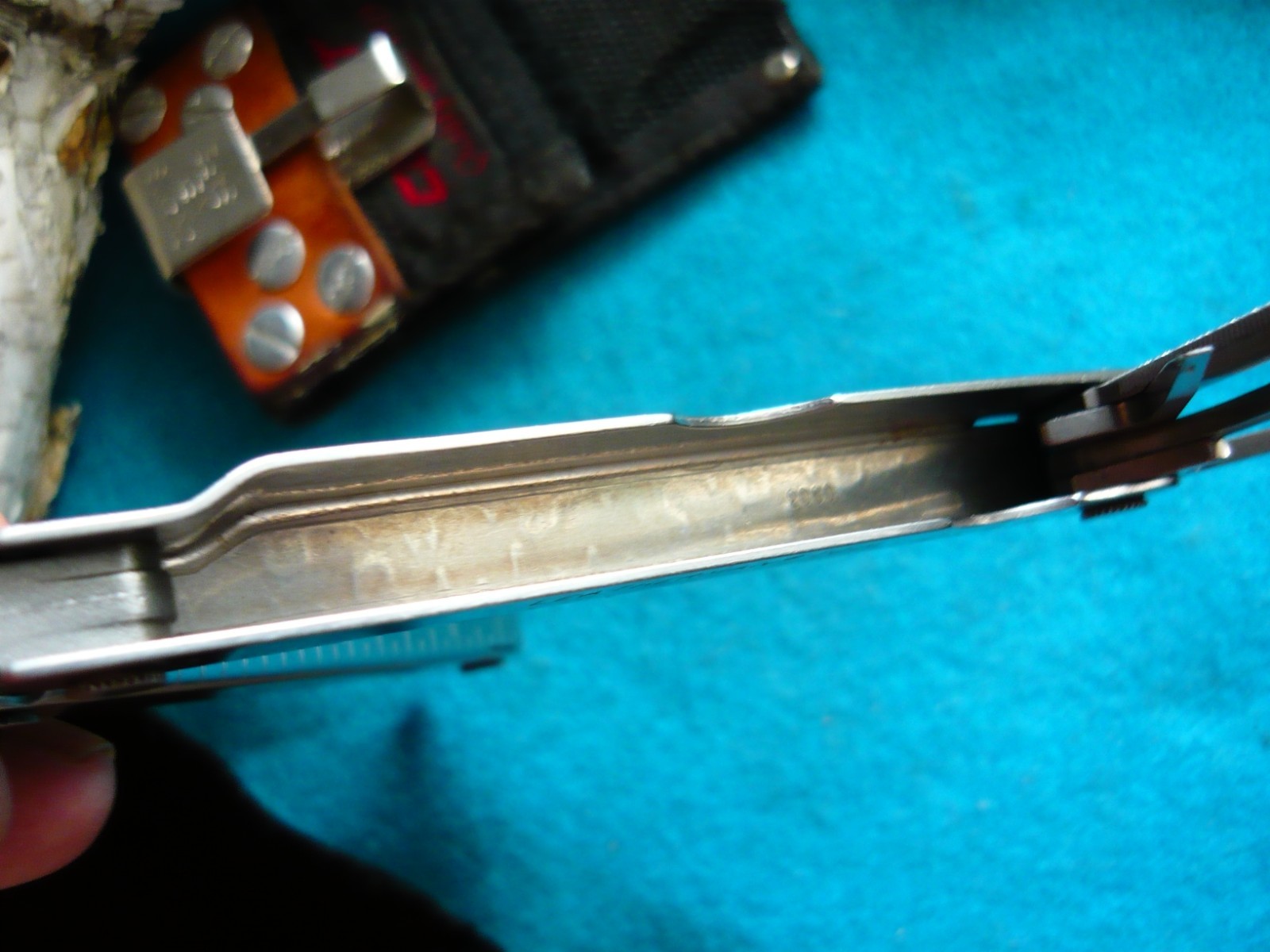 *** Original Leatherman knife Multi Tool Portland OR nylon sheath USA***0803