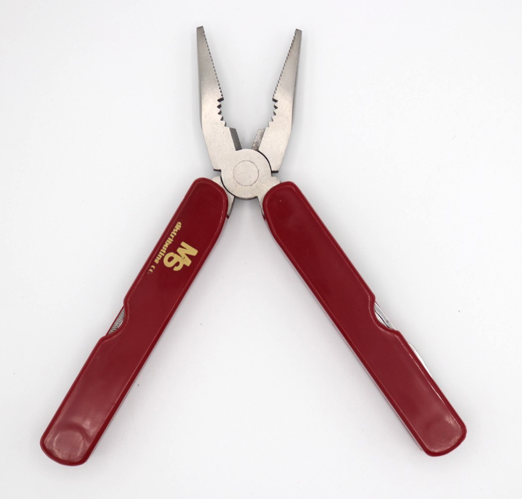 MULTITOOL – PROMO from MS Distributing – 8 Tools – Stainless Steel – with pouch