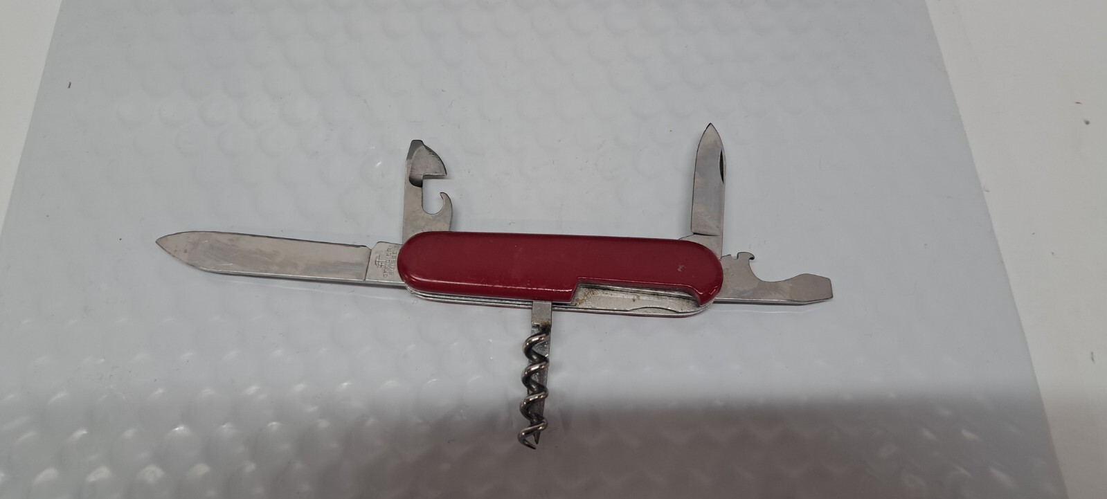 Used Victorinox Spartan 91mm Swiss Army Knife TSA actual knife pictured