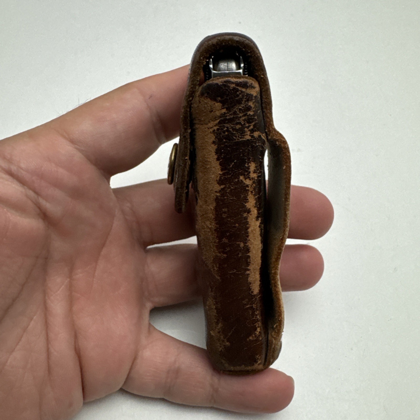 Vintage Original Leatherman knife Multi Tool Portland OR 9 TOOL Leather Sheath