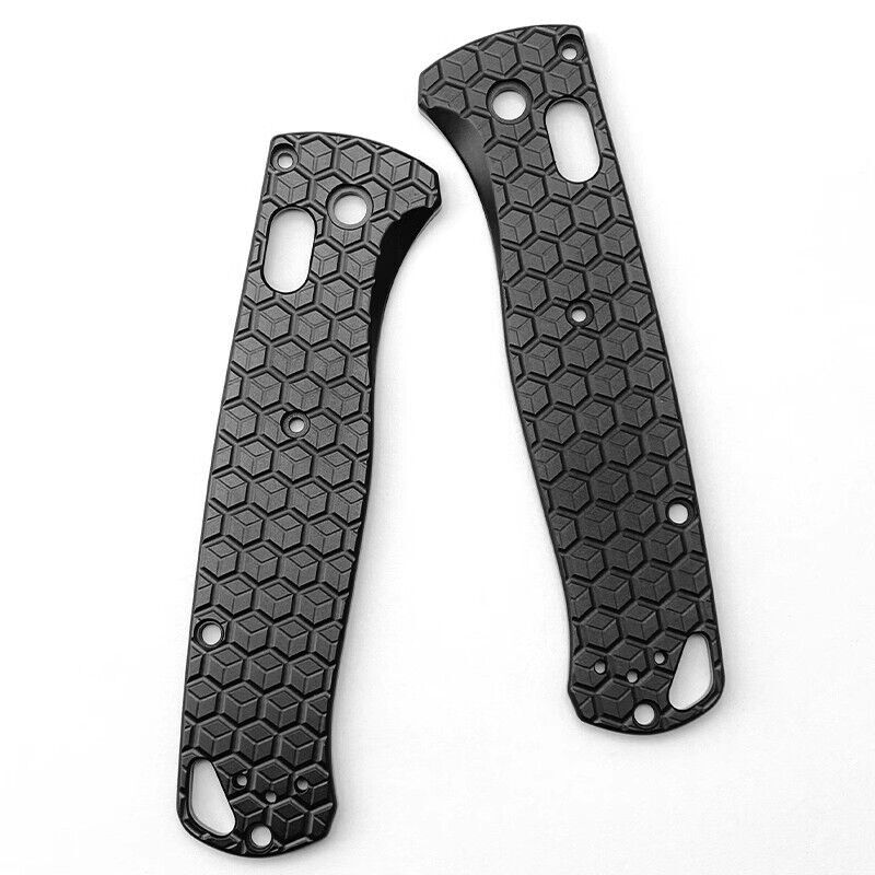 1Pair Aluminum Alloy Handle Scales for Benchmade Bugout 535 Multiple Styles