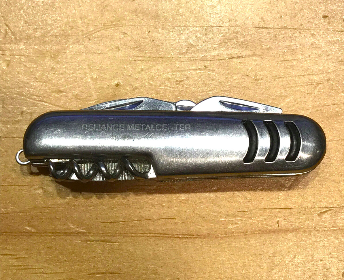 MYRON MULTI TOOL UTILITY FOLDING KNIFE RELIANCE METAL CENTER