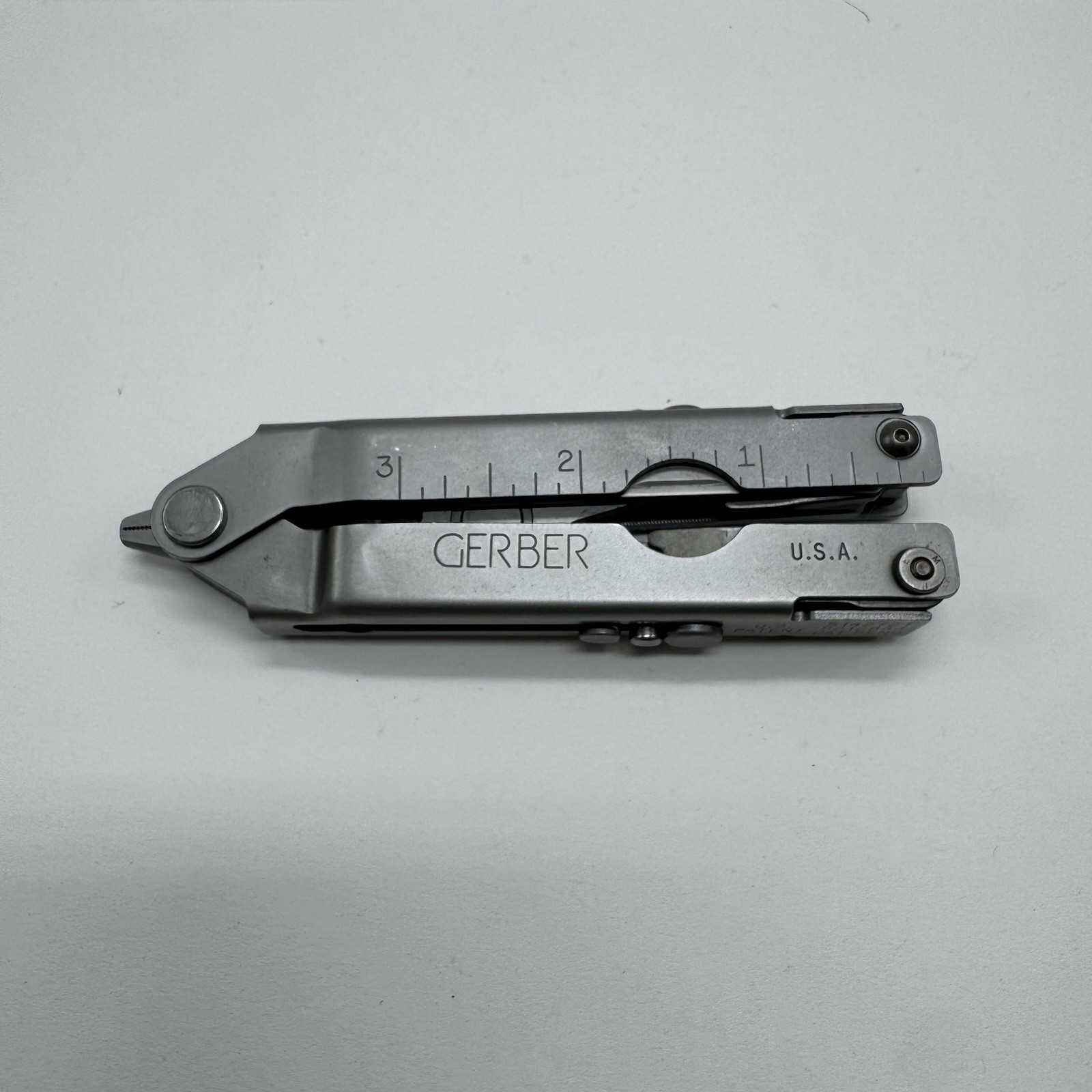 Vintage Gerber USA Multi Tool Patent 5142721 5212844 With Case