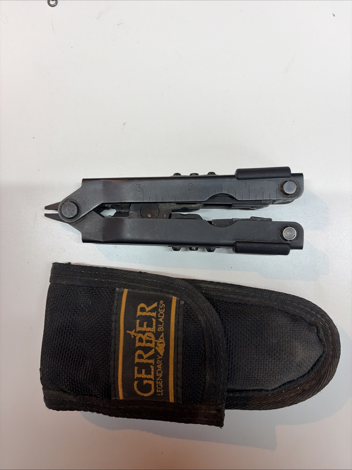Gerber MP600 Black Oxide Blunt Nose Standard Cutter Multi-Plier w/Nylon Sheath