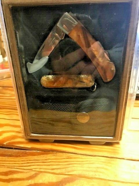 2 PACK POCKET KNIFE SET ( 5-FUNC 3.8″ KNIFE + 5″ KNIFE ) NEW IN PACK