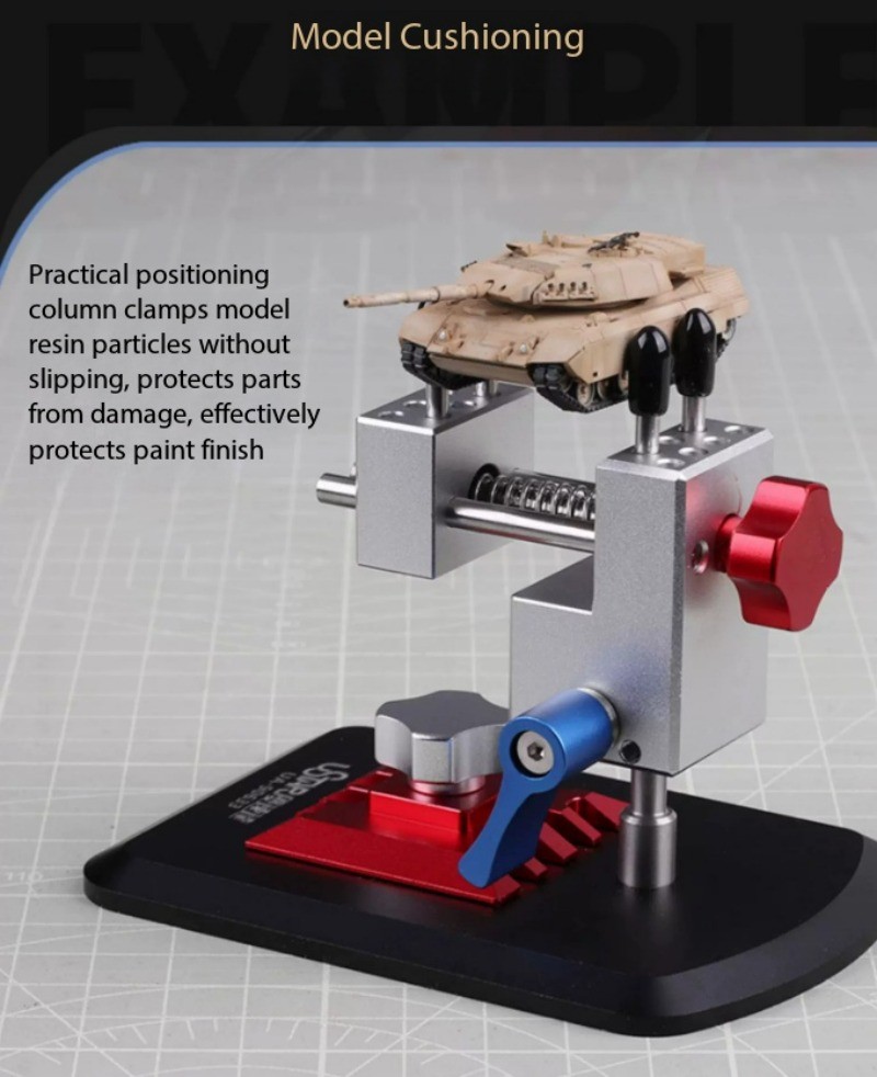 2-in-1 360° Universal Tool Holder Multi-Purpose High-Precision Workbench