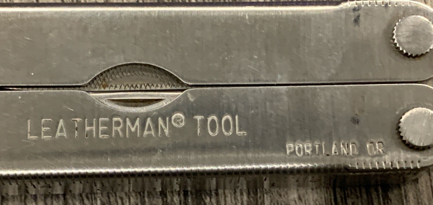 Vintage Lot of Three (3) Original Leatherman TM 1325473 Multi-Tools Stainless 🔥