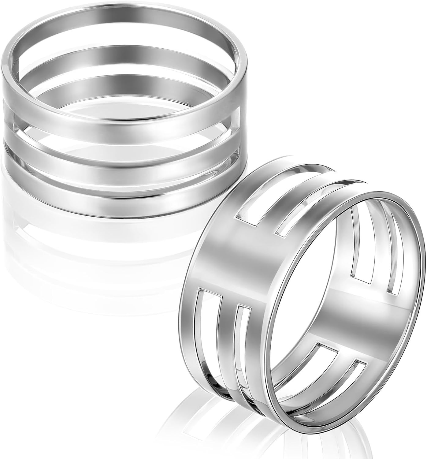 2PCS Jump Ring Opener Tools for Jewelry Making, Stainless Steel, Silver Finish