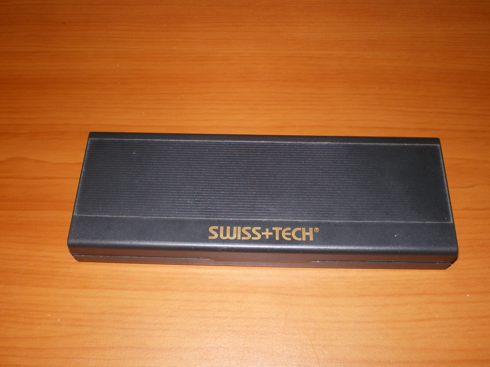 SWISS TECH Brass Finish Micro Plus & Utili Key * Looks New in Box & Instructions