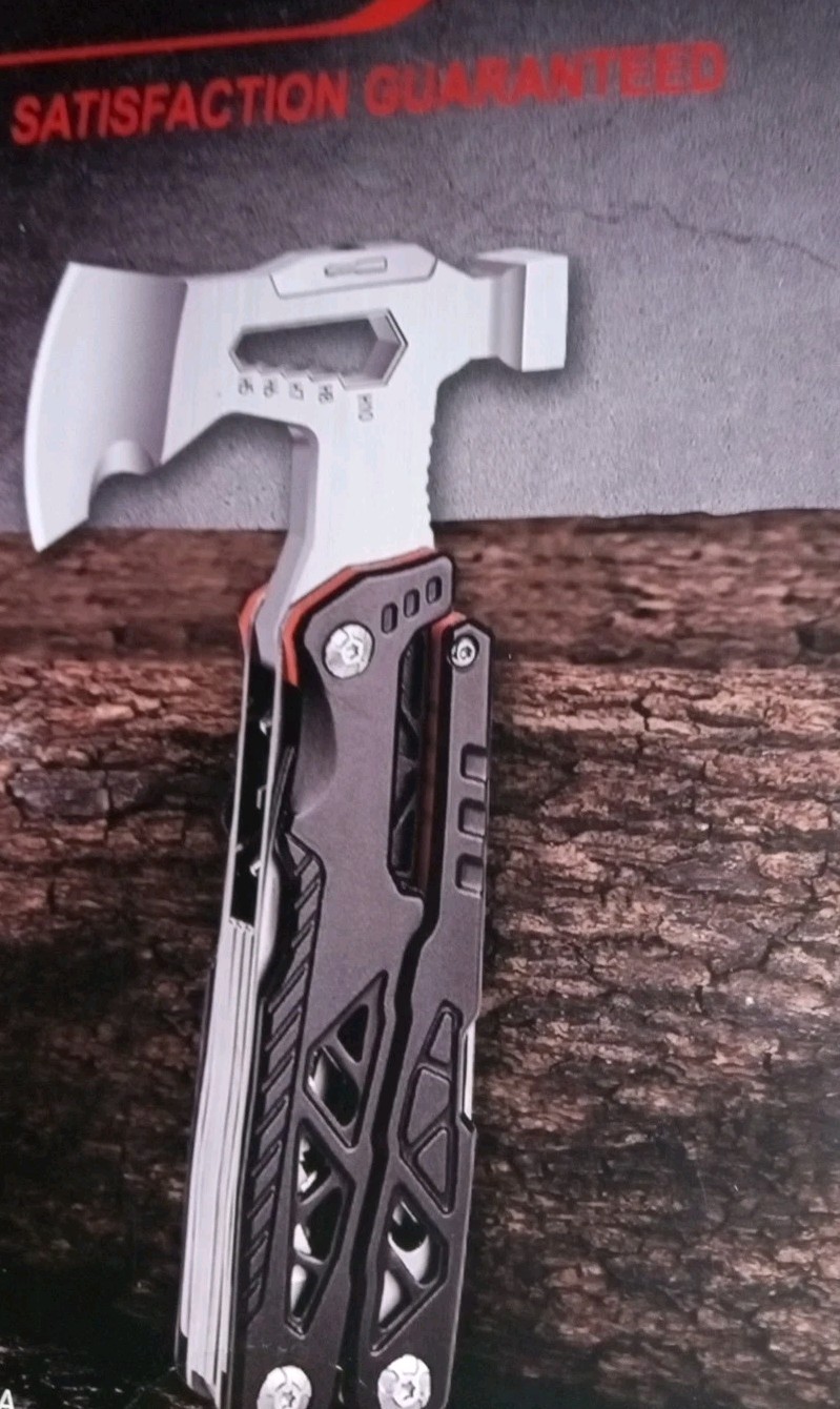 multi tool Knife 17 IN 1 Axe,Hammer And More New 2025 Updated