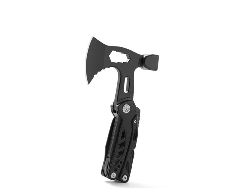 Best Multi Function Purpose Axe Hatchet Hammer Knife Tool Camping Survival Steel