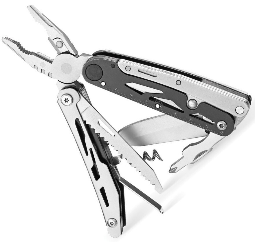 Ganzo Knives Multitool Stainless Tools & Bit Connecting Rod Nylon Belt Sheath