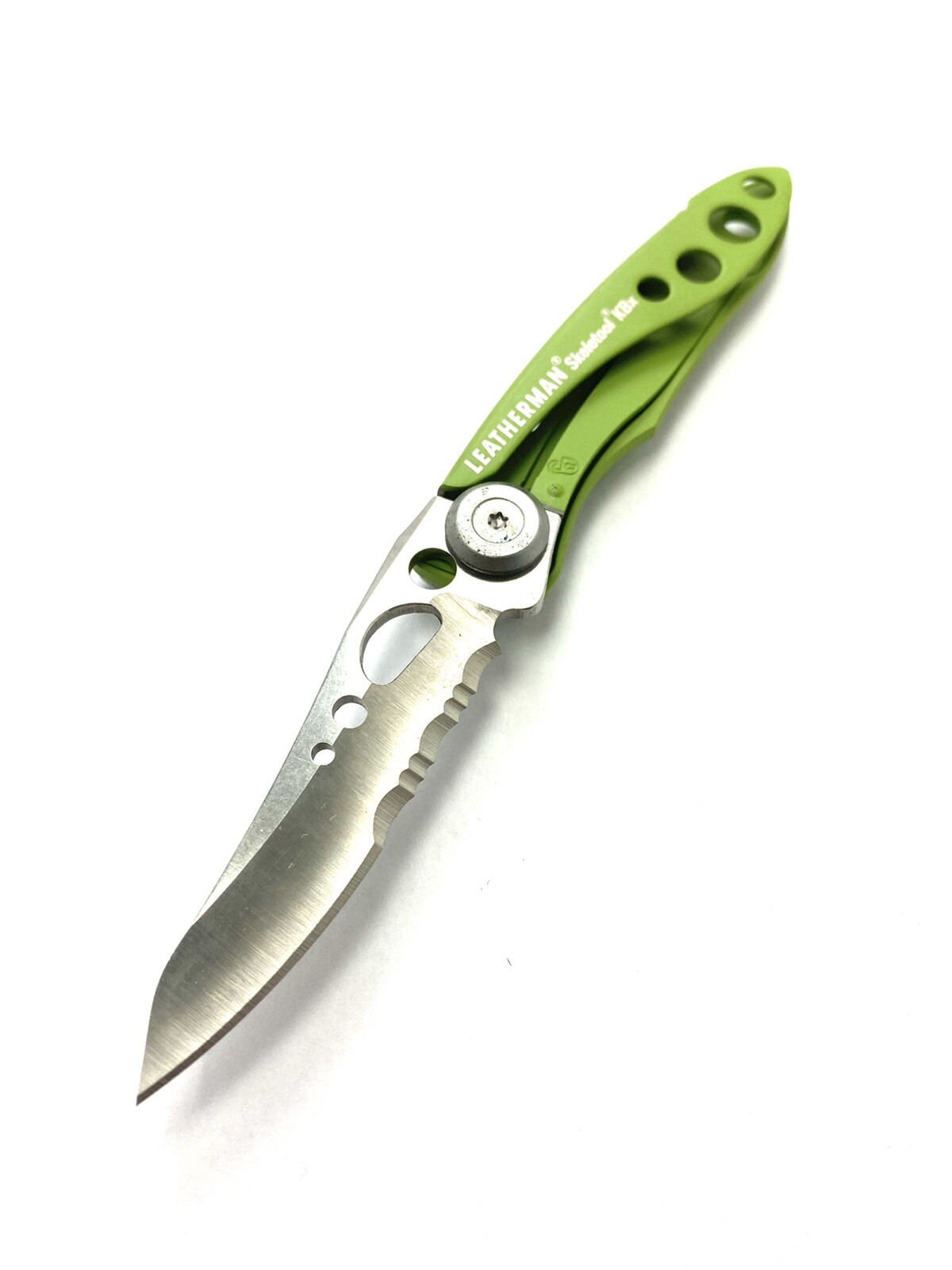 Leatherman Skeletool Pocket Knife w/ Bottle Opener, Green 832384