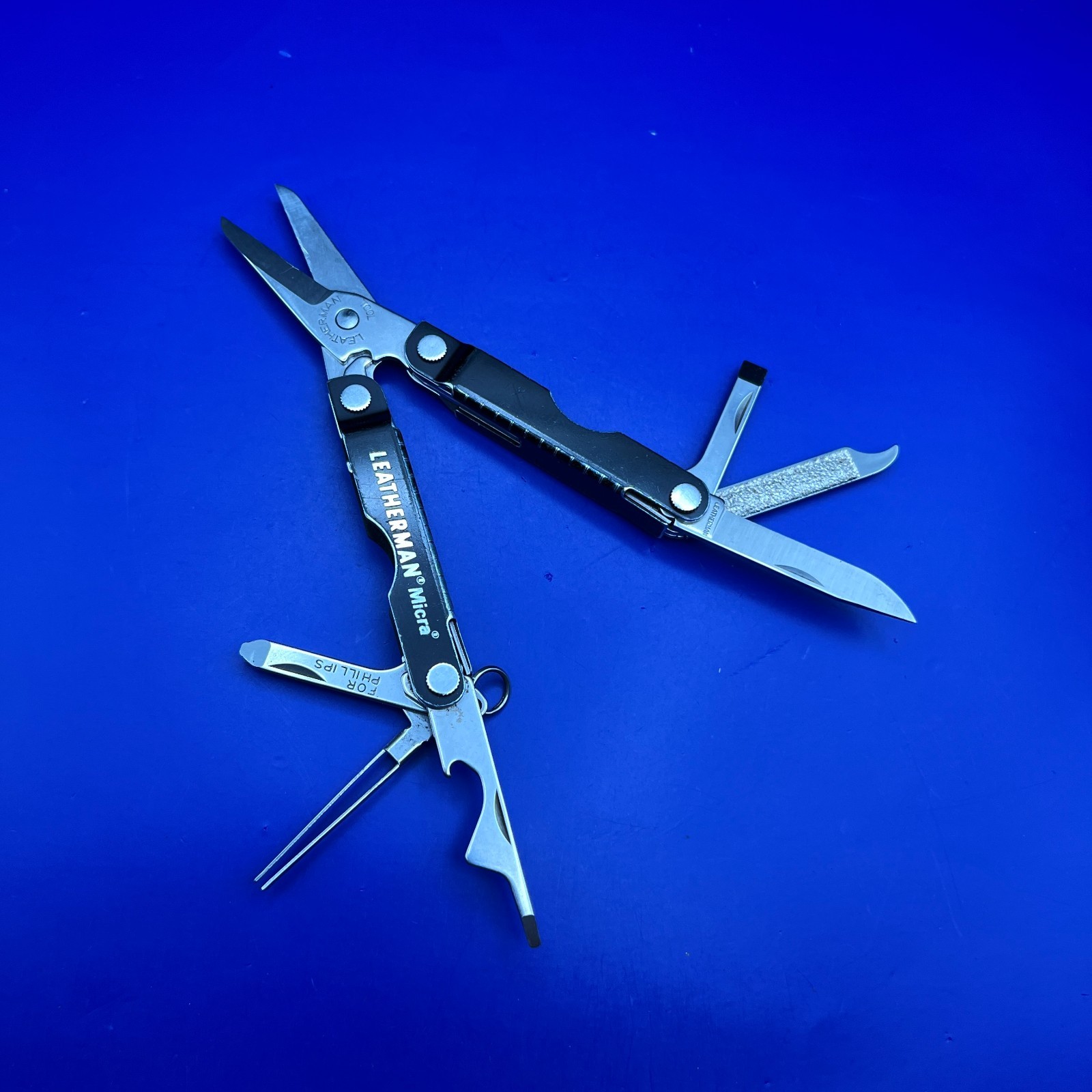 Leatherman Micra Multi-Tool Knife, Scissors- Black