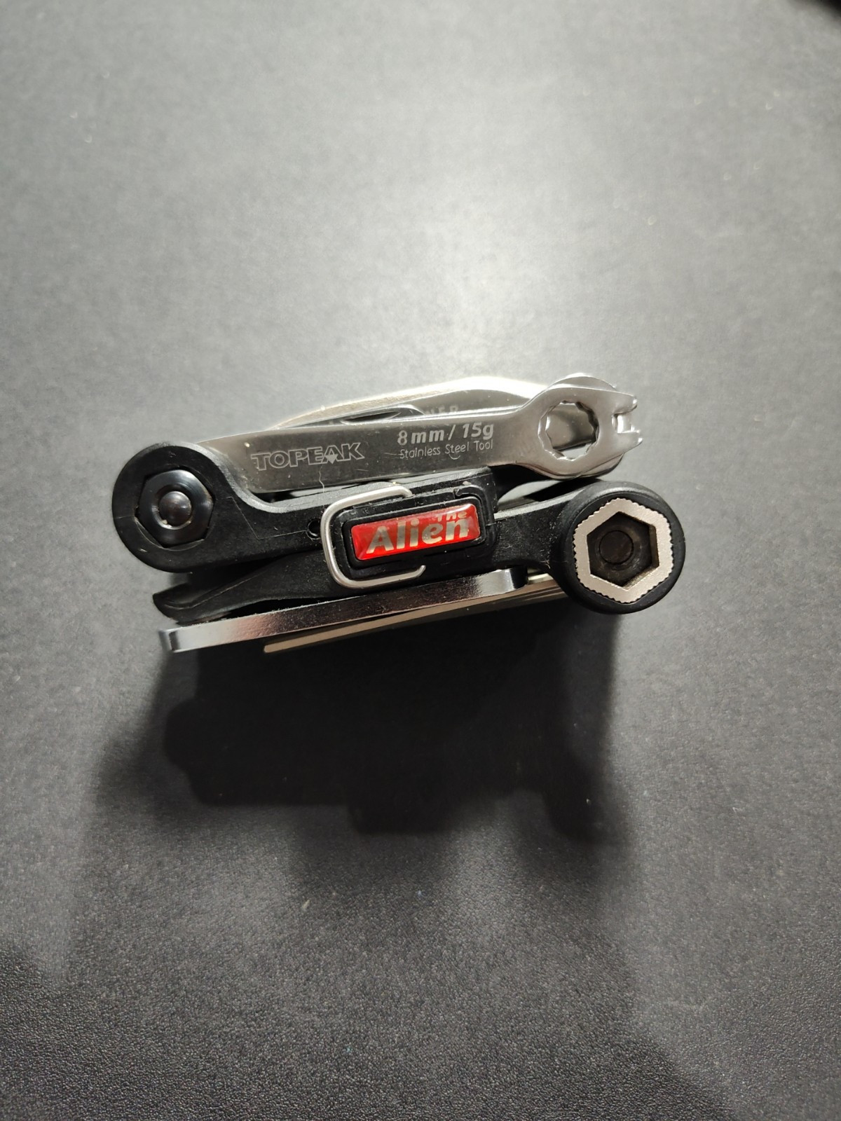 Topeak The Alien Lightweight Multi Tool w/case, Black