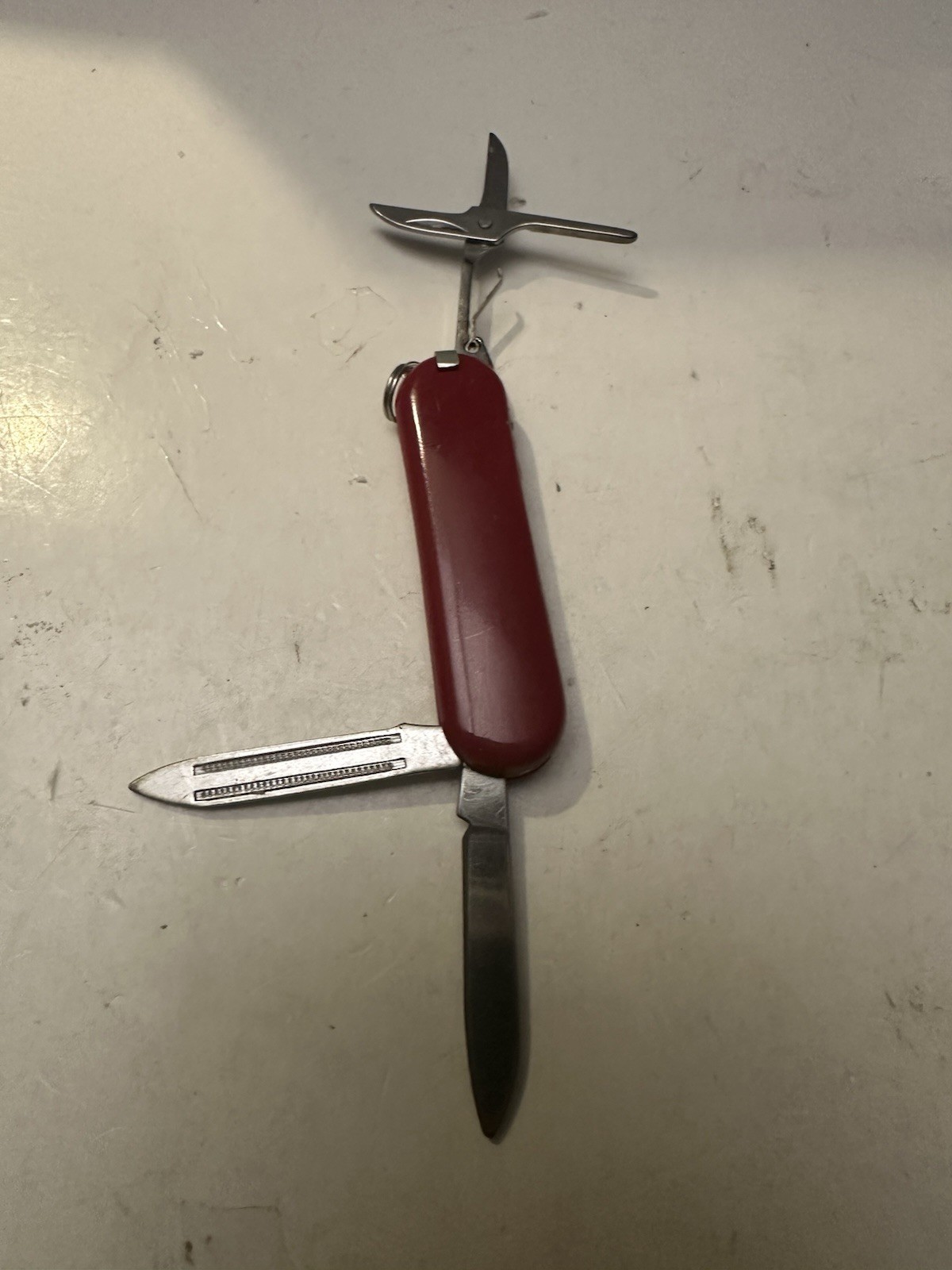 ROYAL CREST Pocket Knife, Stainless Steel #SKA62P with scissors, tweezers/DWK150