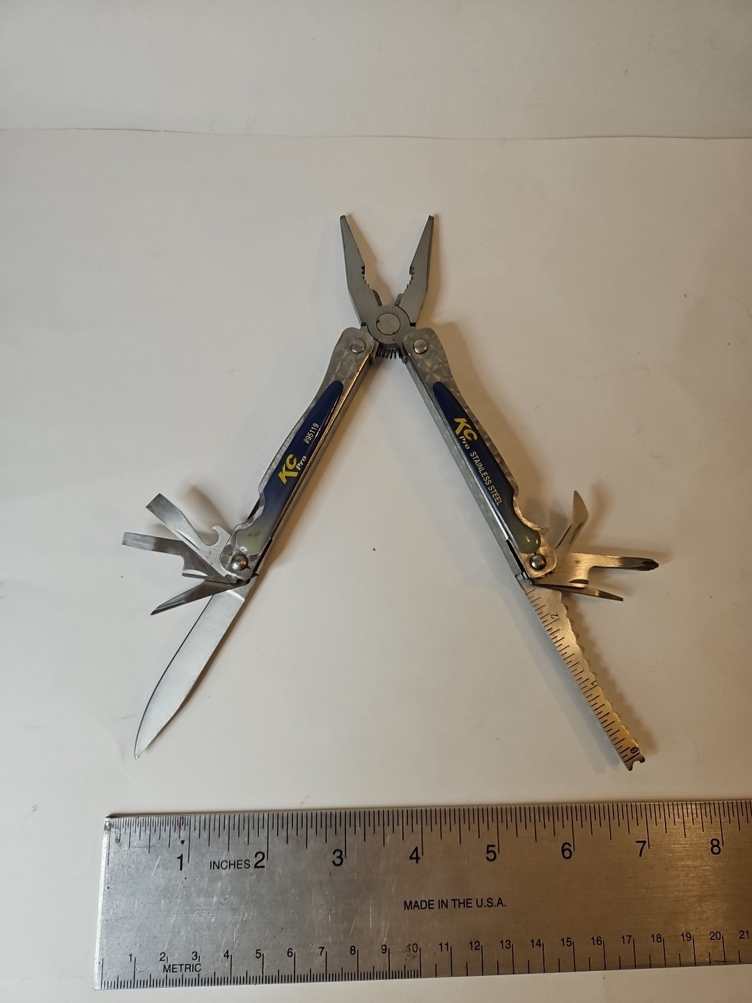 Vintage KC PRO Multi Tool 95119 without Case / Stainless Steel