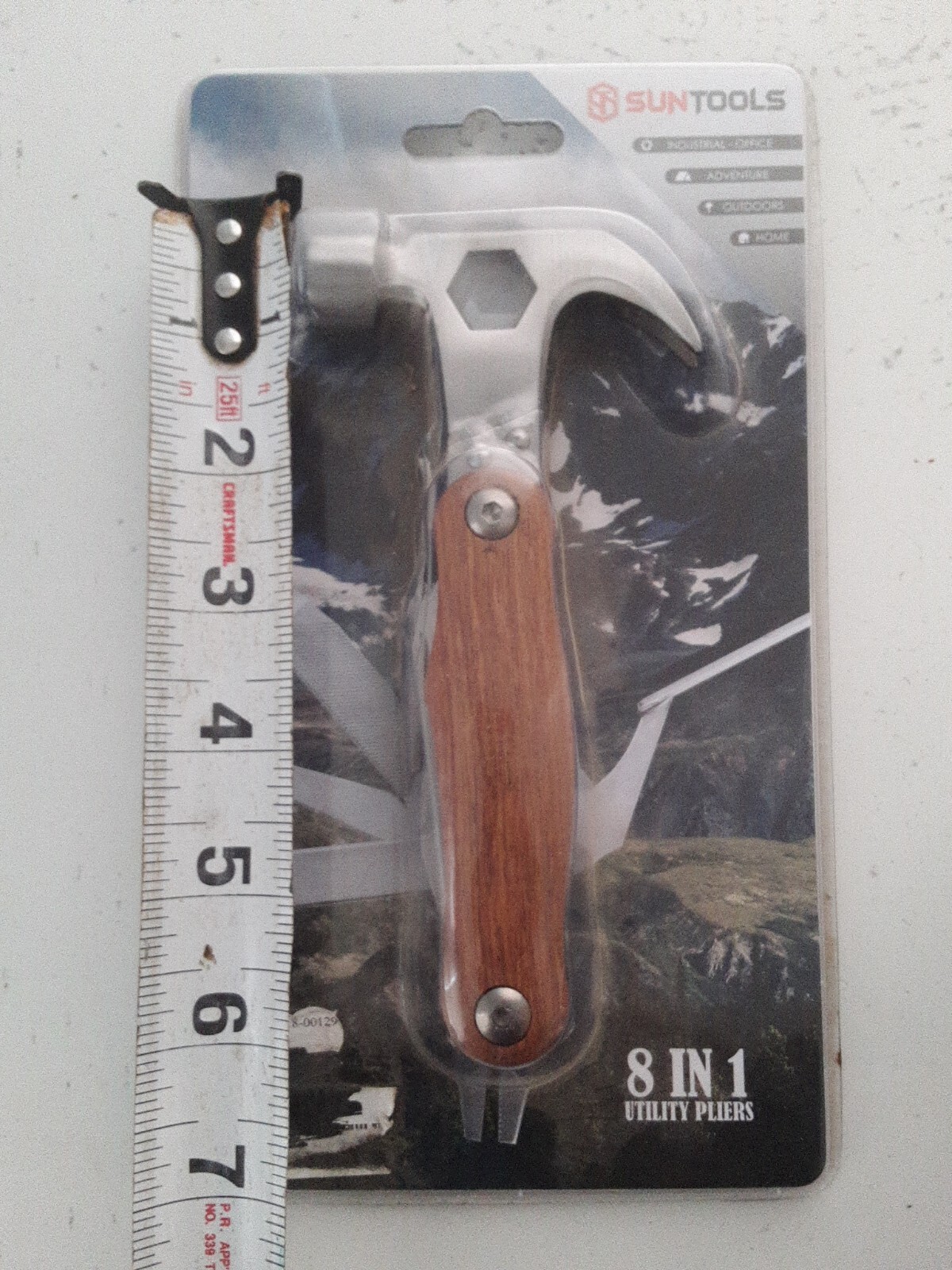 8 in 1 Multi Utility Folding Knife Hammer Tool Kit Suntools in Package!