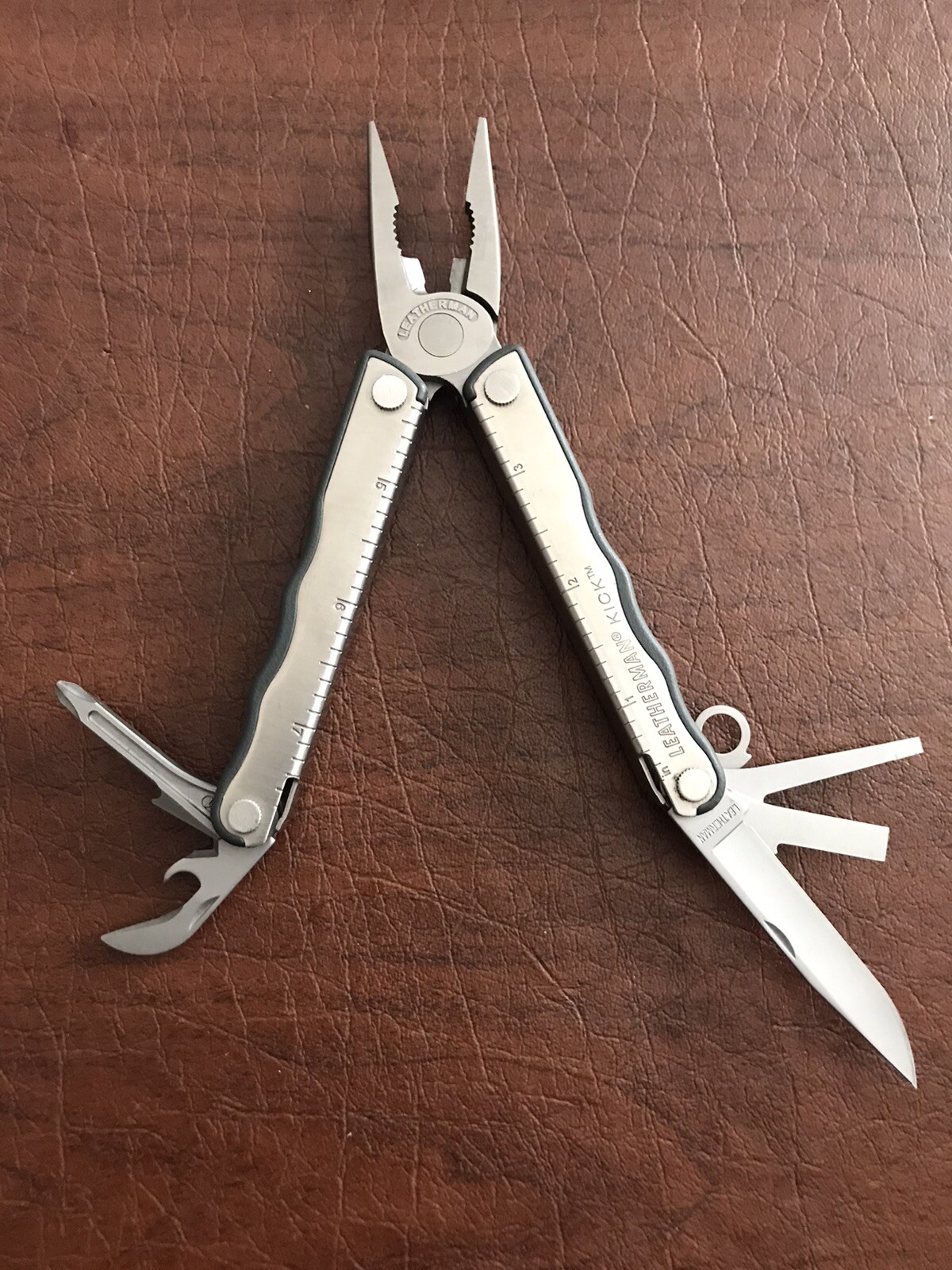 Leatherman KICK Multi Tool Knife RETIRED Excellent Condition NO POCKET CLIP MINT