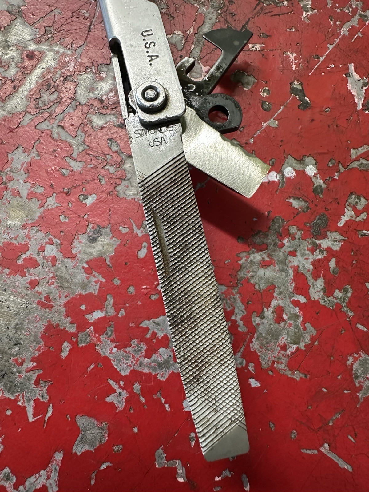 Gerber MP400 Vintage Blunt nose With Custom Chisel