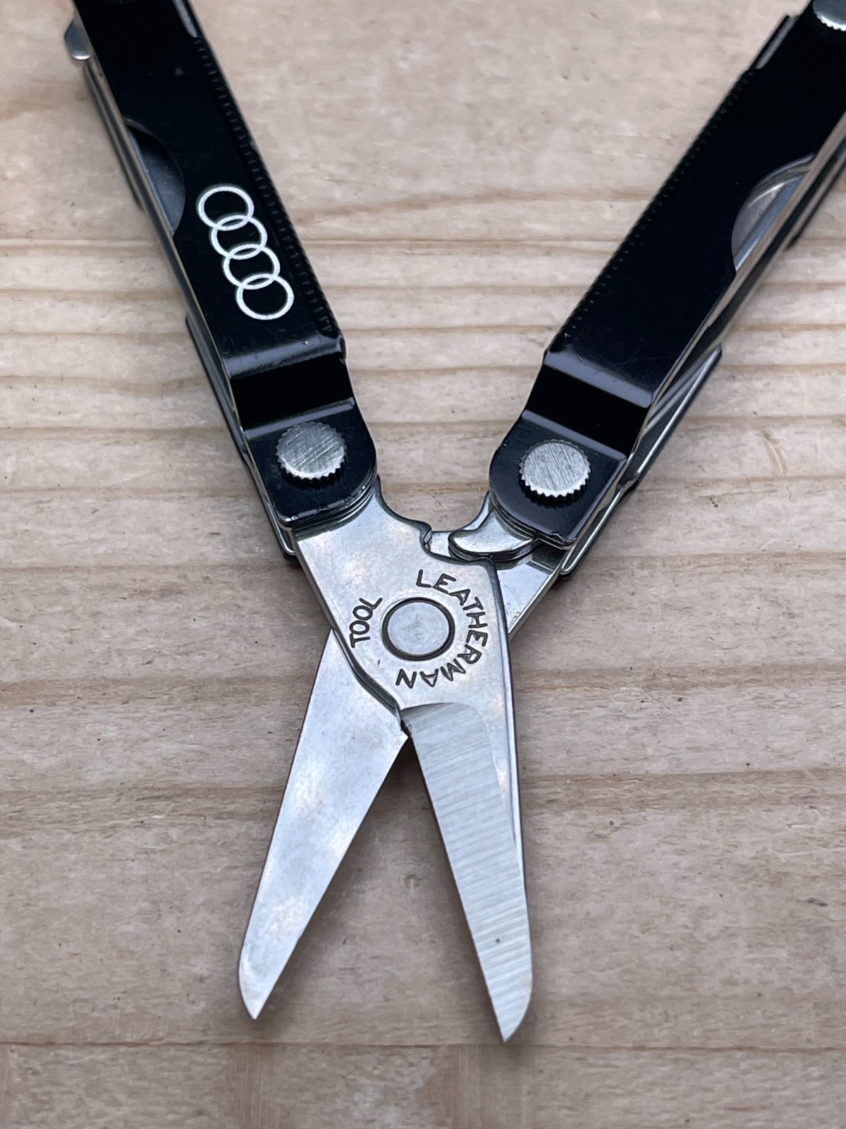 Leatherman Micra Black Anodized Aluminum Multi-tool Knife W/AUDI Logo 11/08