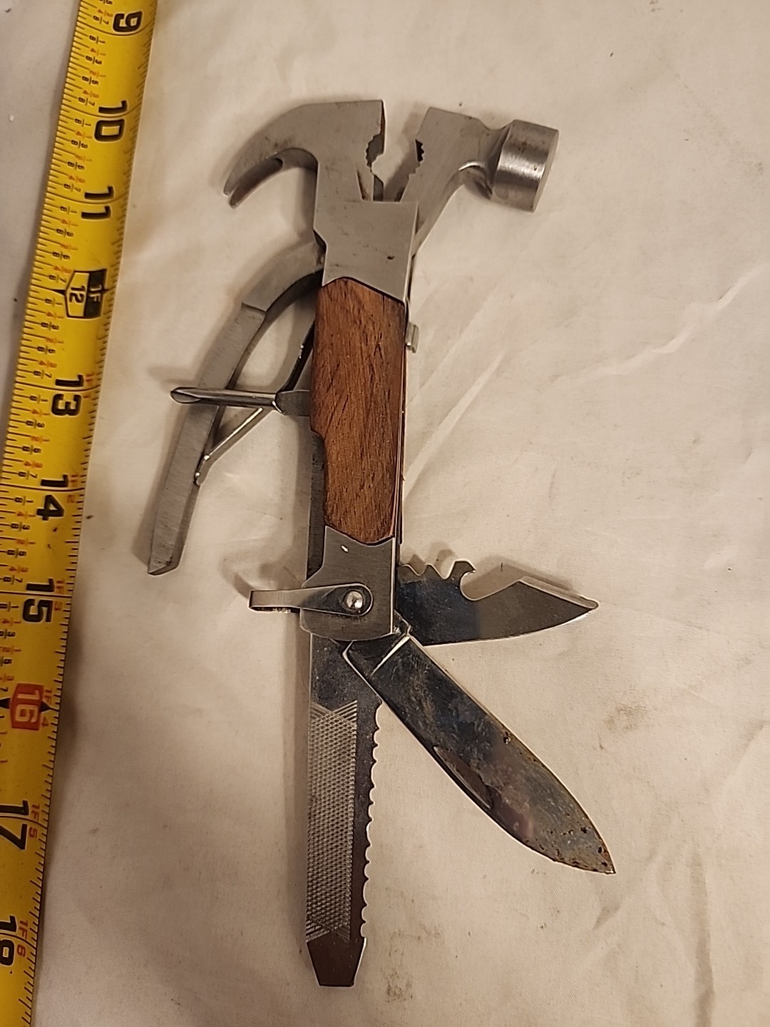 12-Hamer Multi Tool Very Handy Cool Tool Gadget