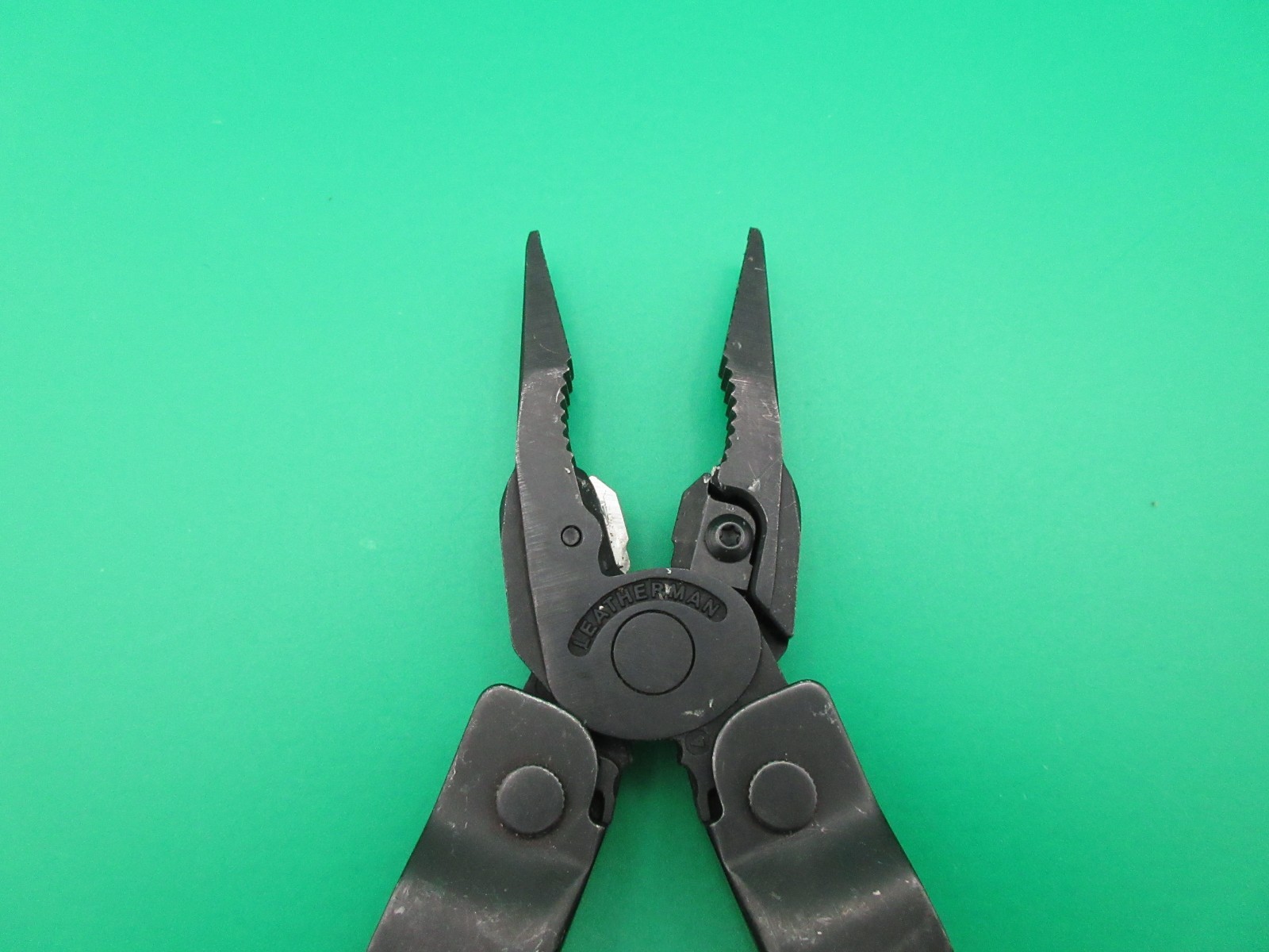 Leatherman Super Tool 300 Black Oxide Multi Tool Folding Knife USA #13A