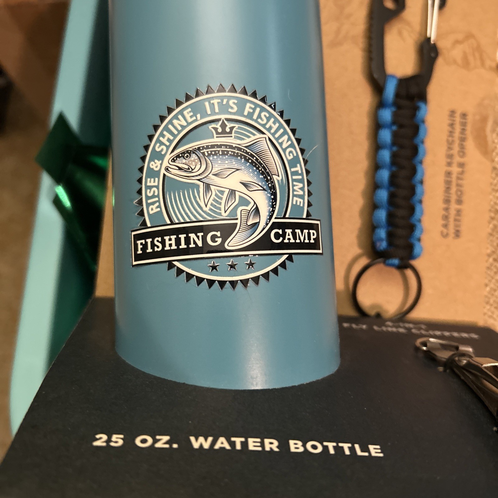 Adventure Water Bottle & Fishing Tool Set
