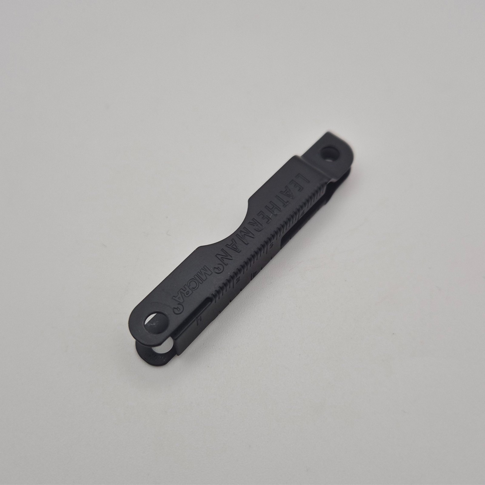 Leatherman Micra – Black Frame A (Logo Side) – New Genuine Replacement Mod Part