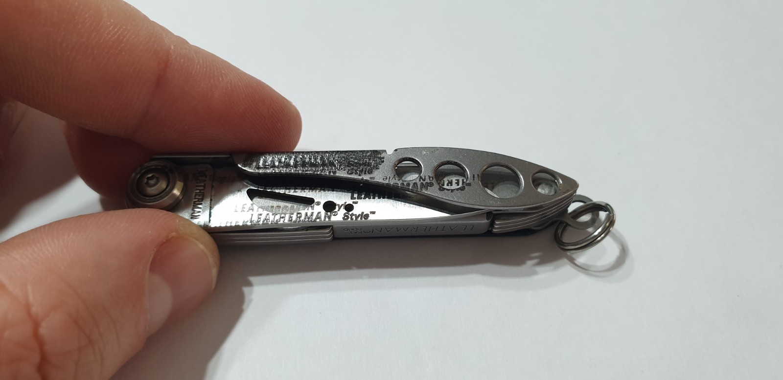 🔥🔥 Leatherman Style One Hand Opening Prototype and Factory Misprint Very Rare