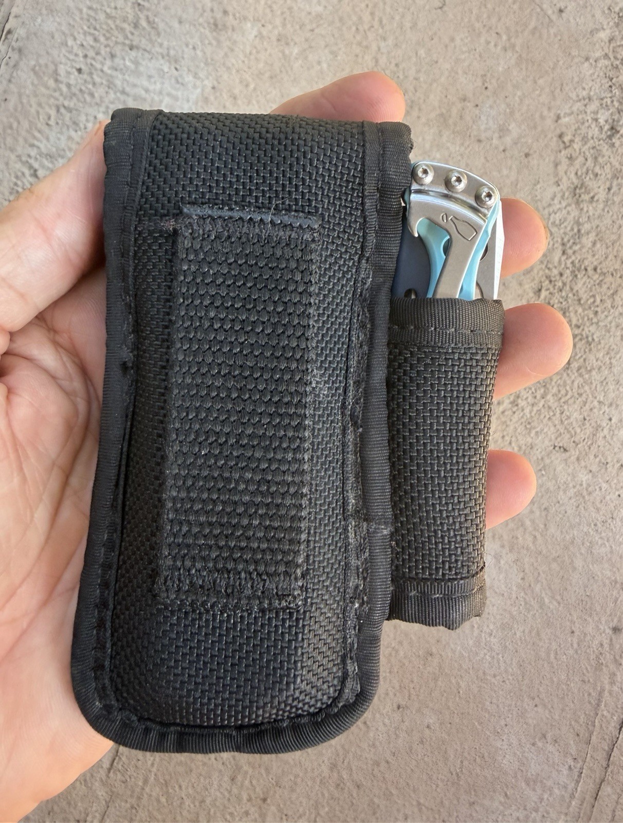 LEATHERMAN SKELETOOL CX & KB NIGHTSHADE MULTI-TOOL & KNIFE IN SHEATH, EXCELLENT!