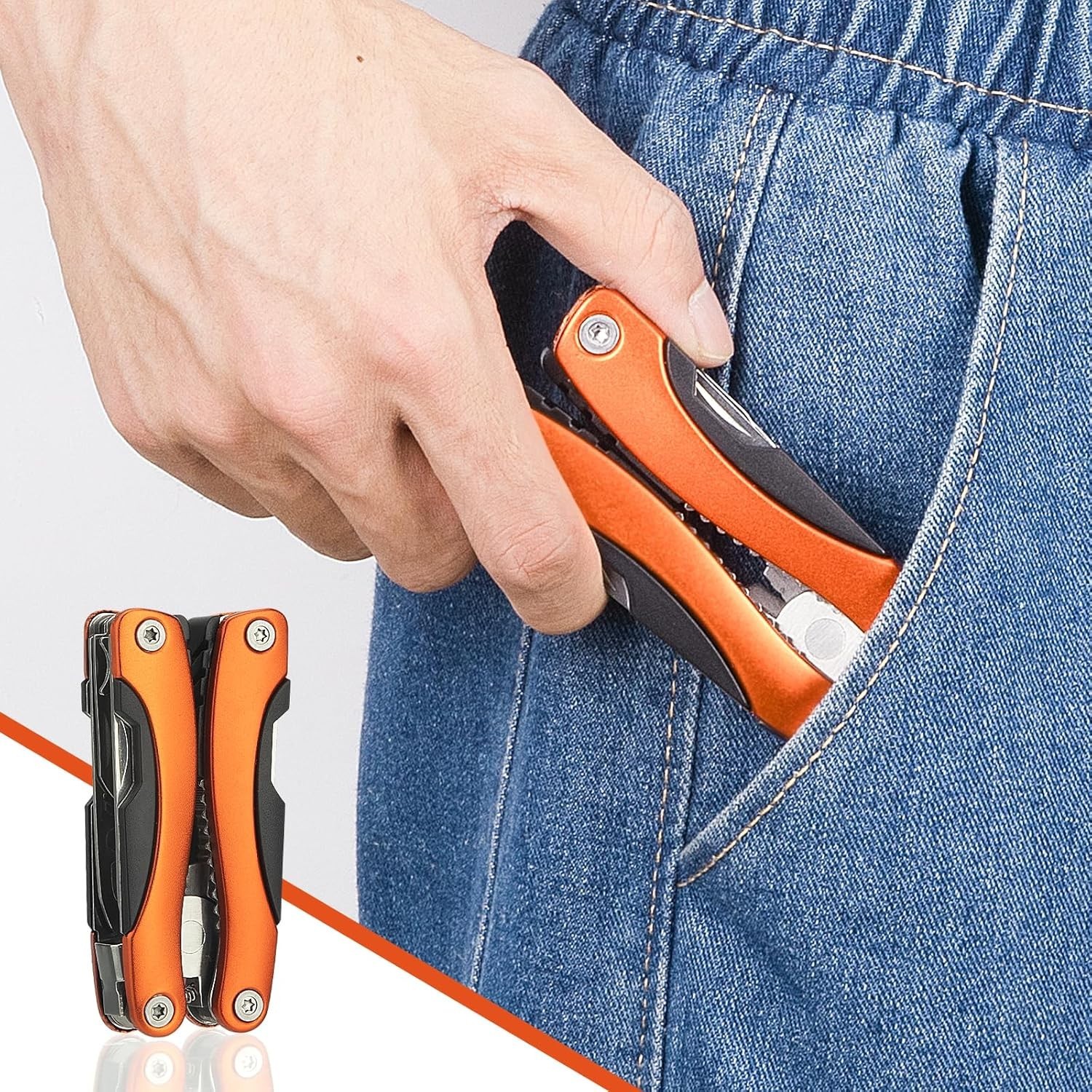 Fishing Pliers Multitool with Screwdrivers and Bottle Opener for Outdoor Fun