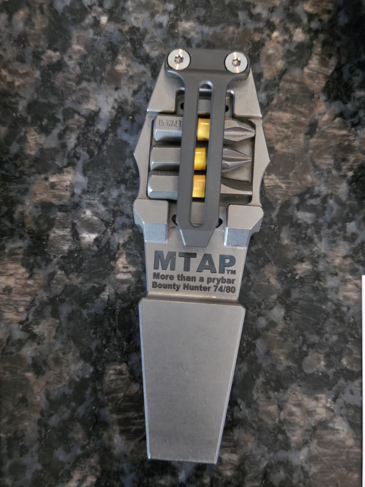 EDC Pocket Tool Bright Design MTAP Boba Fett Star Wars Fidget Pry Bar Engraved