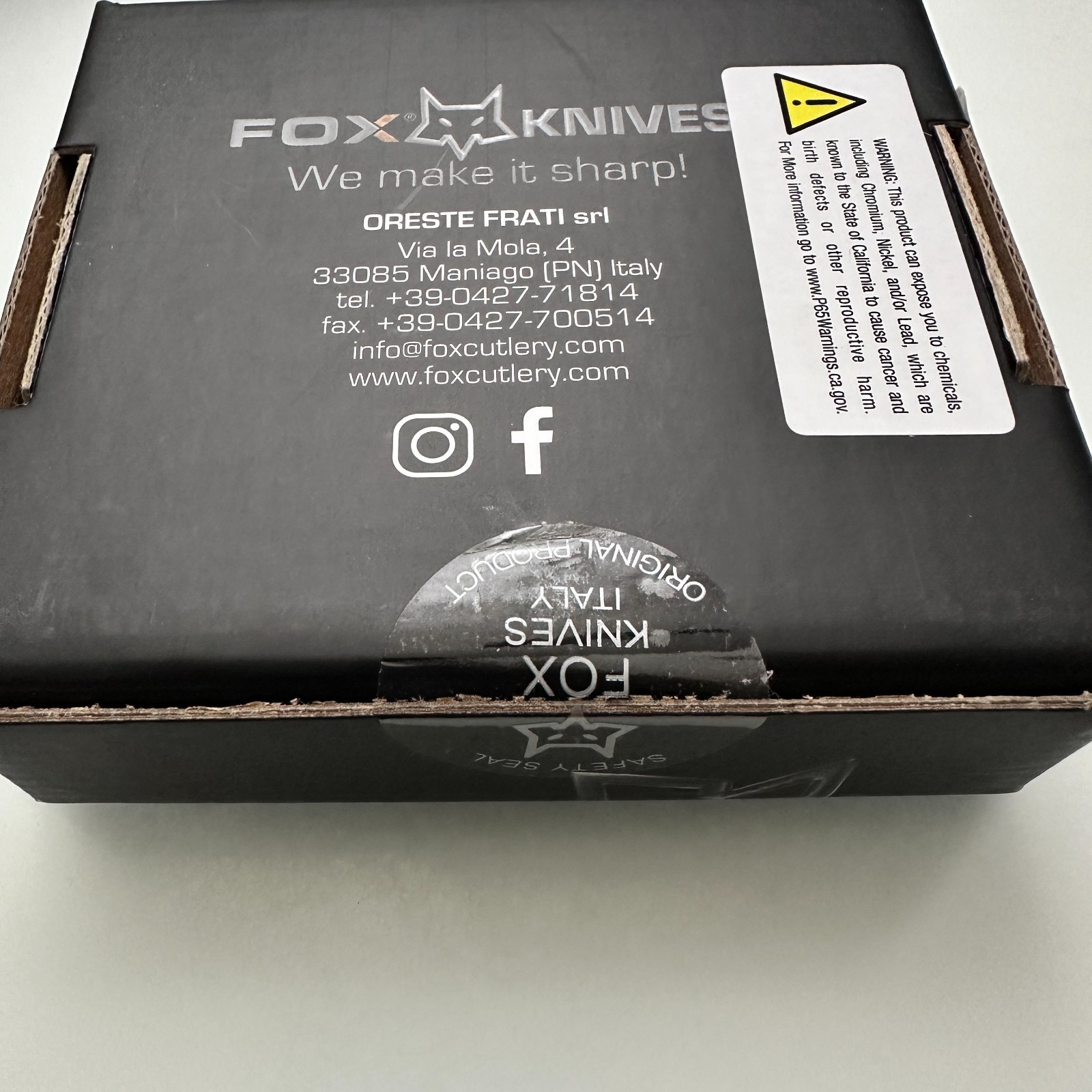 FOX KNIVES Mini-TA Folding FX-536 OD Knife 1″ Stainless Blade, Verde Green