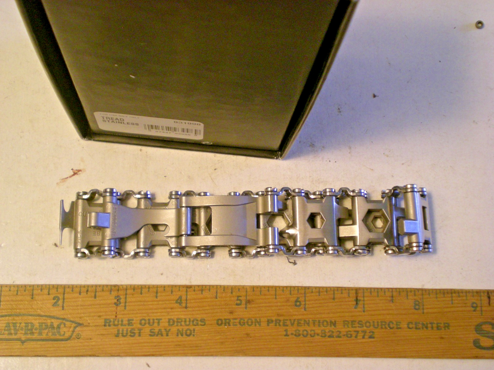 Leatherman Tread Stainless 831998 With Box, Instructions Authentic