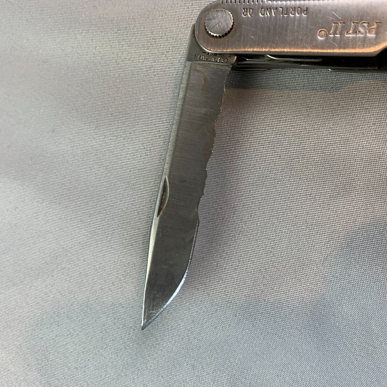 LEATHERMAN PST II Vintage USA Folding Compact Pocket Knife Survival Multi-Tool