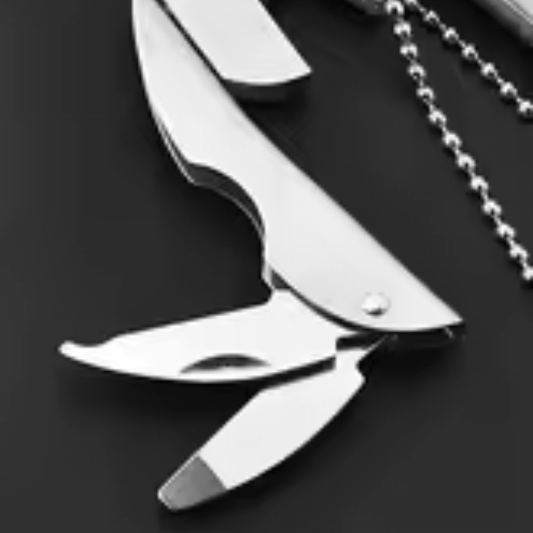 Portable Multi Tool Pliers Stainless Steel Keychain Screwdriver Kit