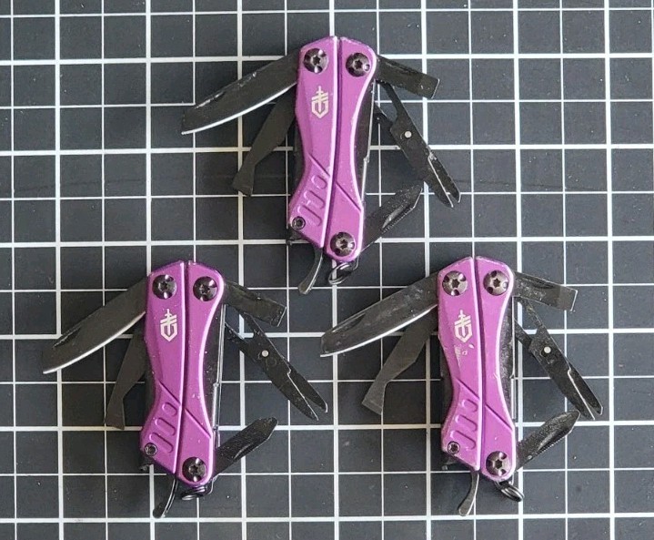 Gerber DIME (3x) Purple Multi-Tools
