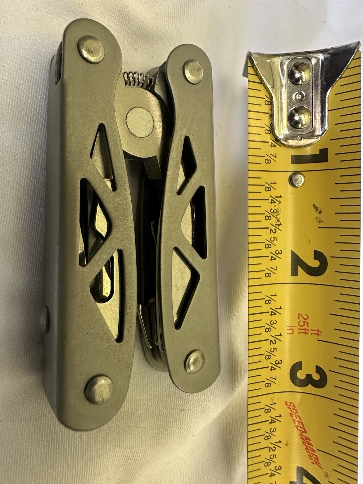 Stainless Steel Pocket Knife Multi-Tool Blade Unbranded Letherman Style 3” Cl